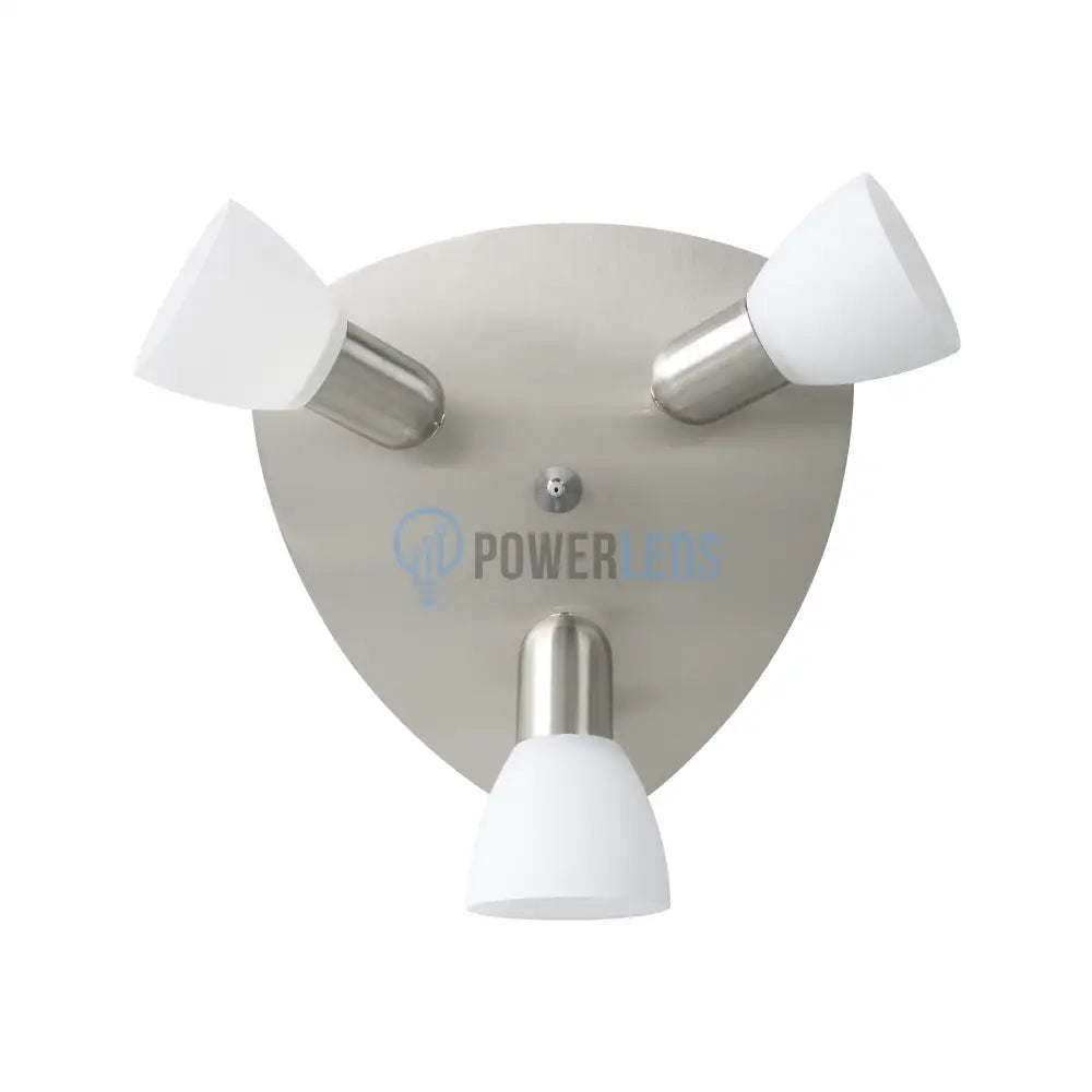 Lustra cu 3 Spoturi Reglabile ENEA Silver Eglo Chandeliers