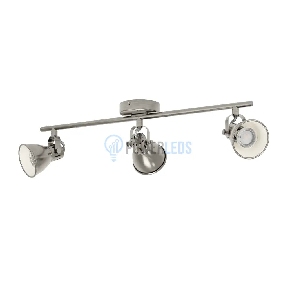 Lustra cu 3 Spoturi Reglabile SERAS Silver Eglo Chandeliers