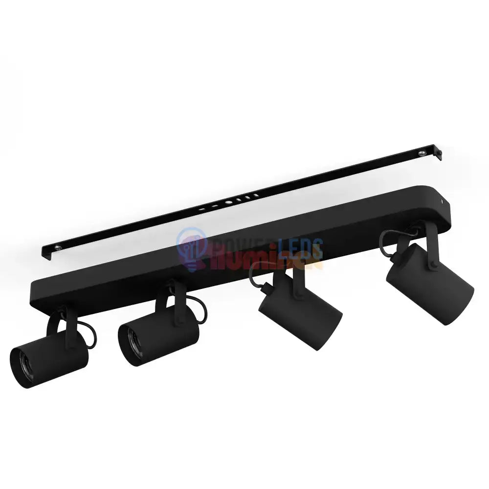 Lustra Cu 4 Spoturi Reglabile Black SOREGO EGLO NEAGRA Lighting Fixtures