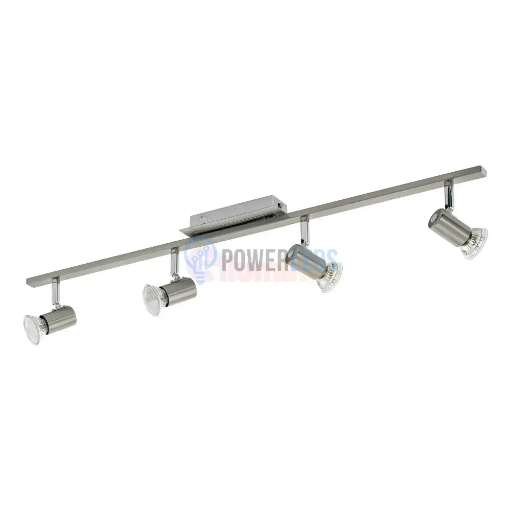 Lustra Cu 4 Spoturi Reglabile Silver ROTTELO 78CM ARGINTIE Lighting Fixtures