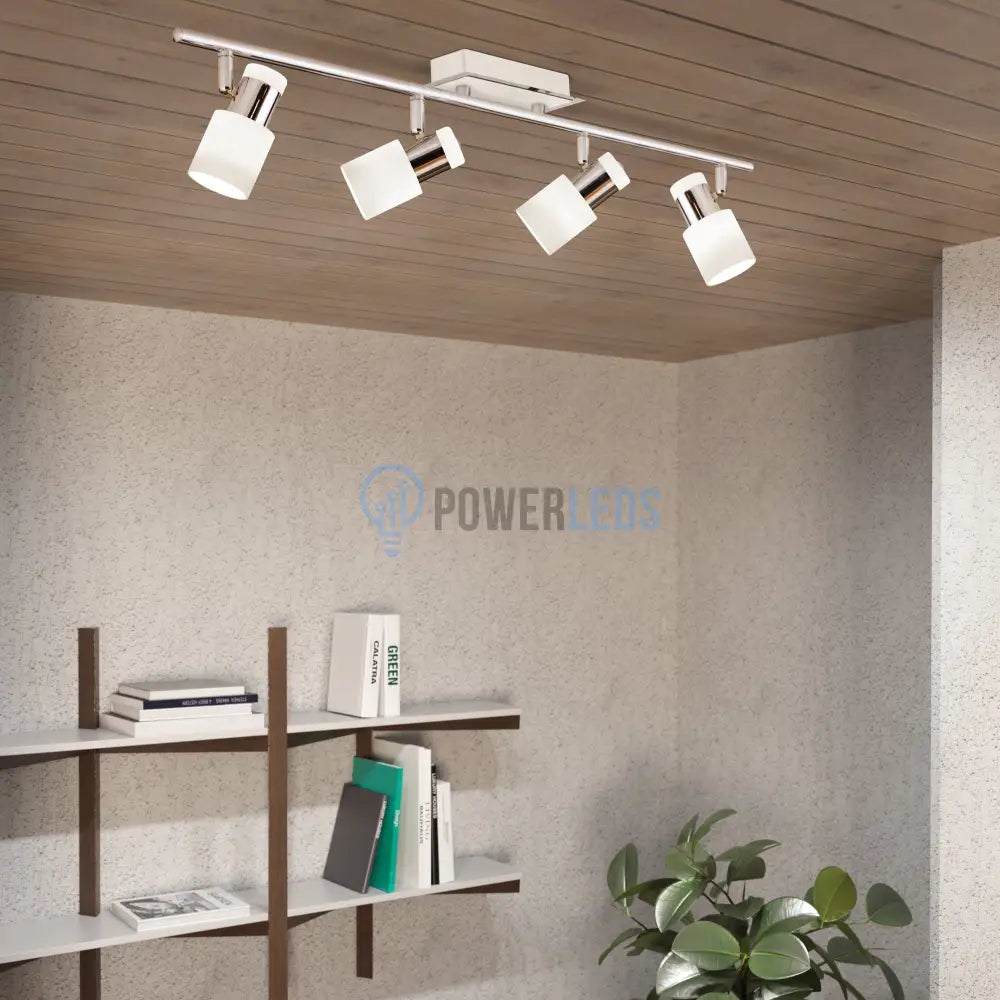 Lustra 4xGU10 DAVIDA Chrome 92087 powerleds.ro