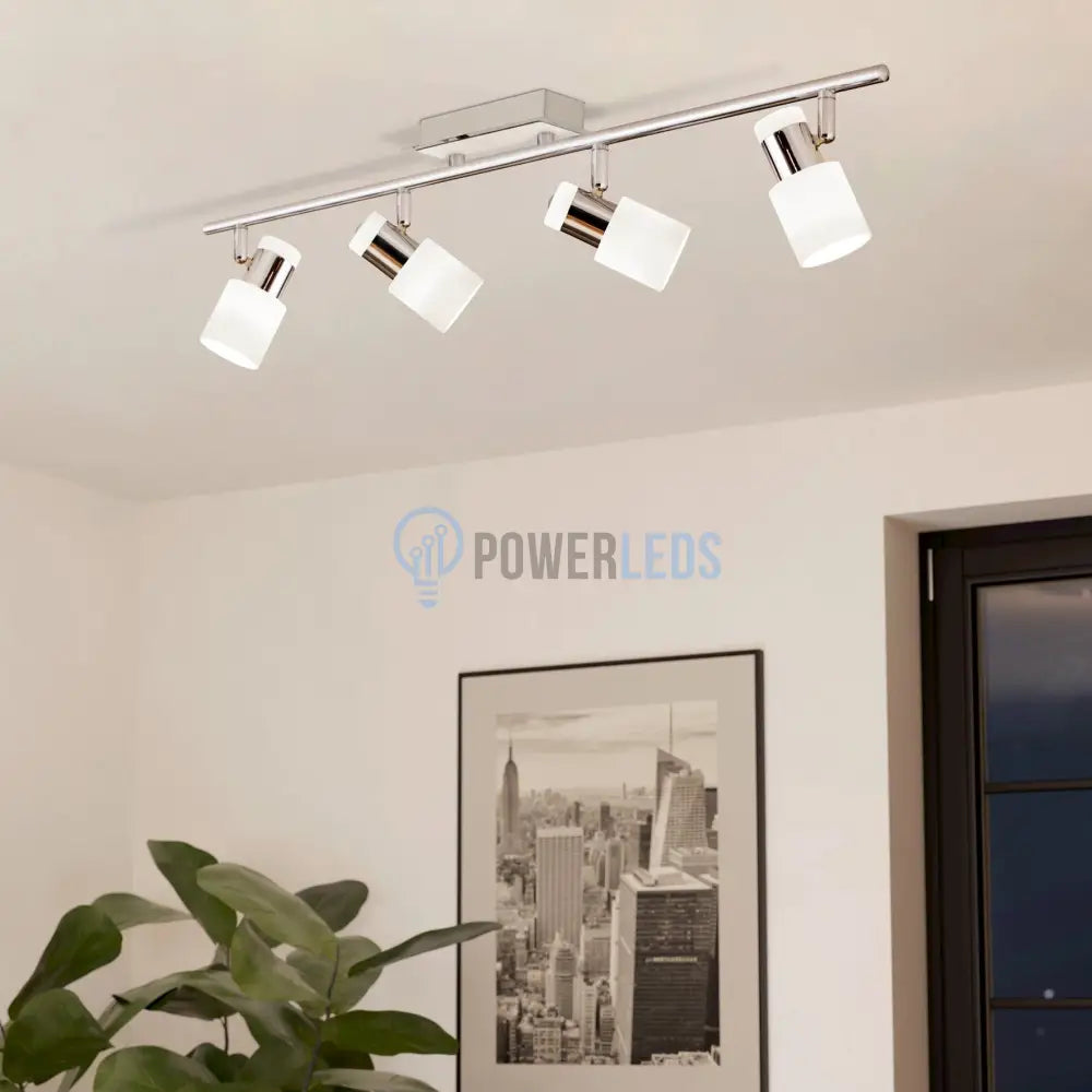 Lustra 4xGU10 DAVIDA Chrome 92087 powerleds.ro