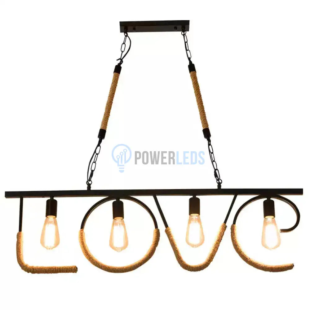 Lustra Derva Vintage Love 100CM 100CM / VINTAGE SI RETRO DESIGN Lighting Fixtures