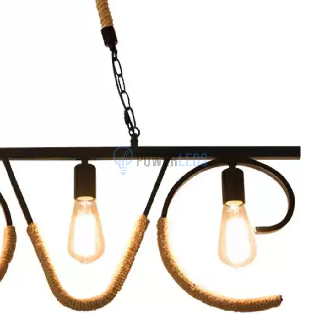 Lustra Derva Vintage Love 100CM 100CM / VINTAGE SI RETRO DESIGN Lighting Fixtures