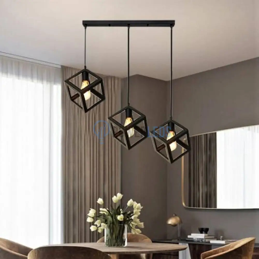 Lustra Fedra Cub Vintage Suport Liniar Lighting Fixtures