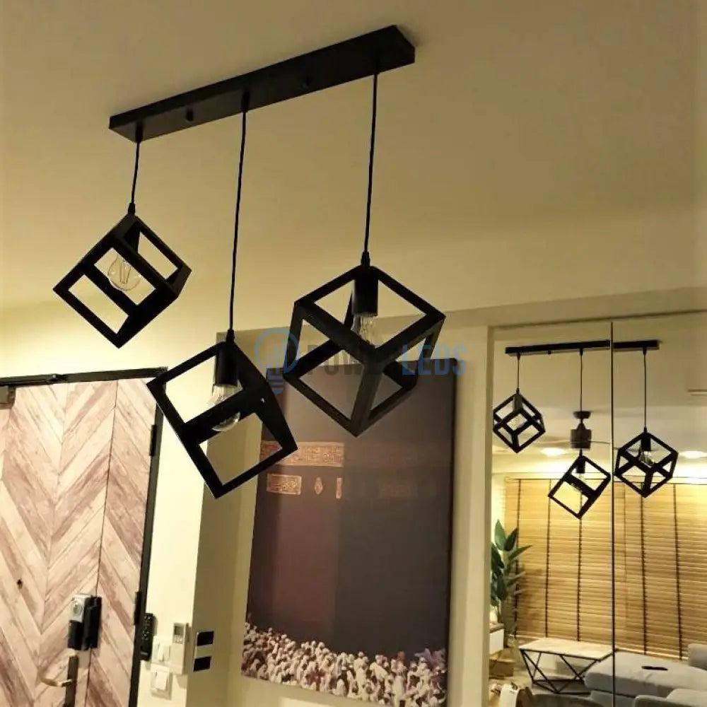 Lustra Fedra Cub Vintage Suport Liniar Lighting Fixtures