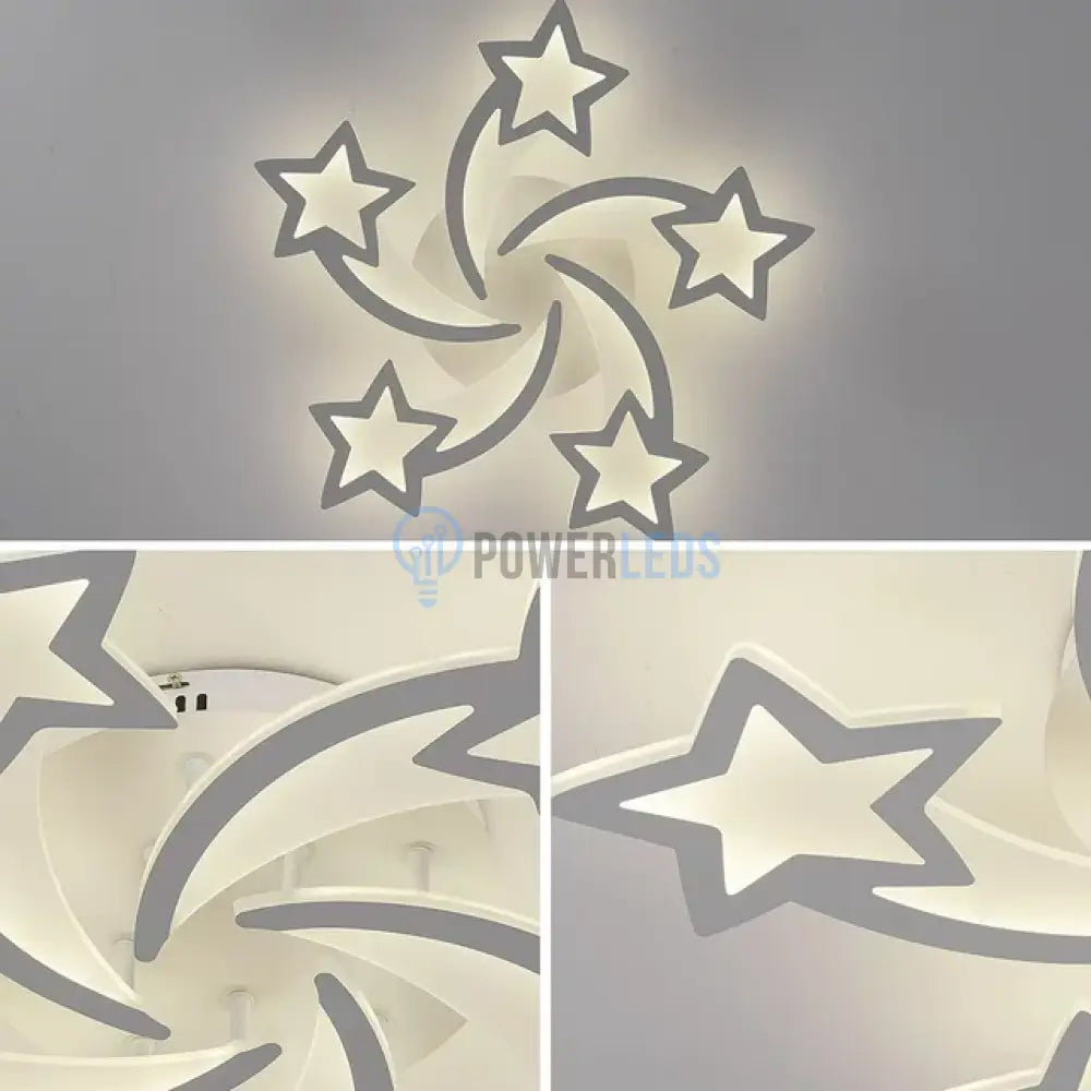 Lustra Led 100W Star Design Smart Echivalent 500W Lighting Fixtures