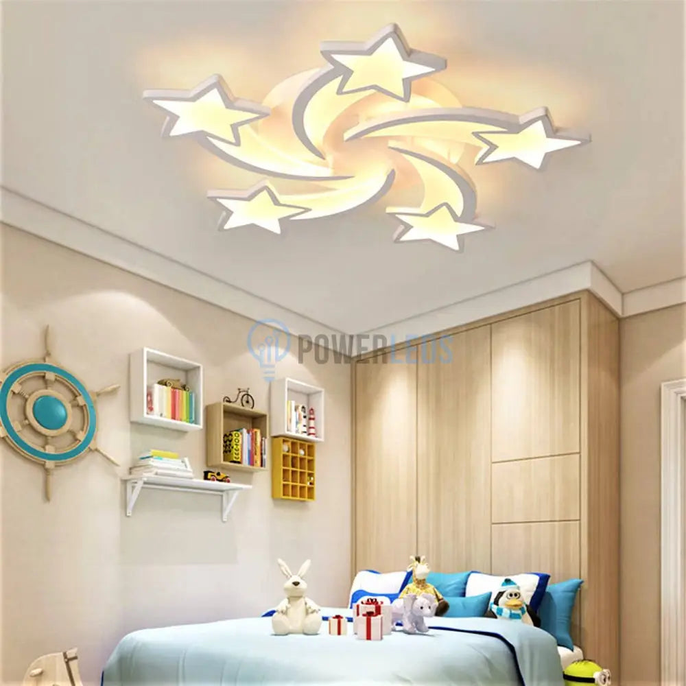Lustra Led 100W Star Design Smart Echivalent 500W Lighting Fixtures