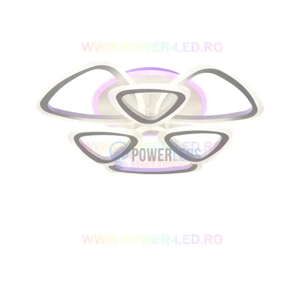 Lustra Led 126W Clara 3 + 3 Rgb Telecomanda Wall Light Fixtures