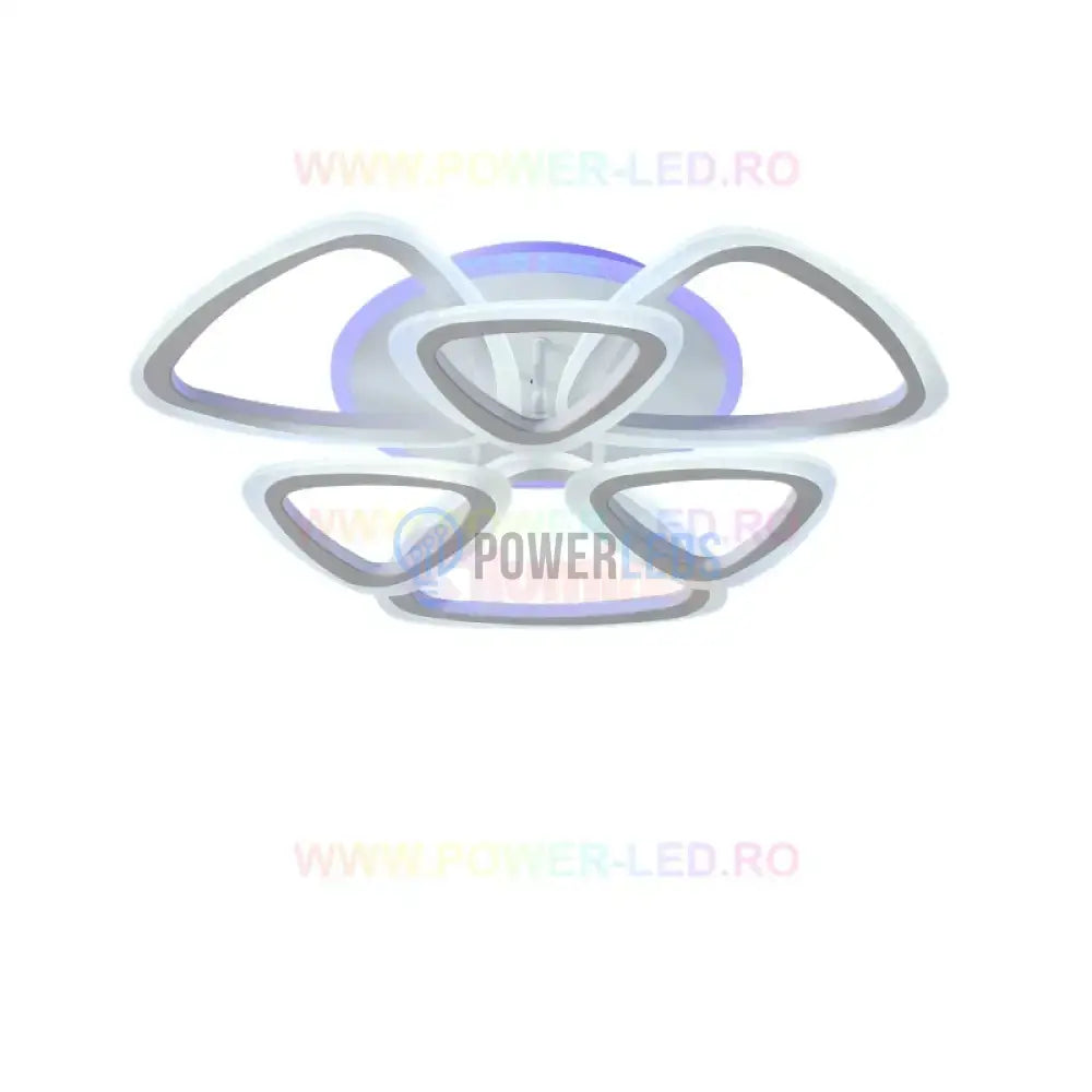 Lustra Led 126W Clara 3 + 3 Rgb Telecomanda Wall Light Fixtures