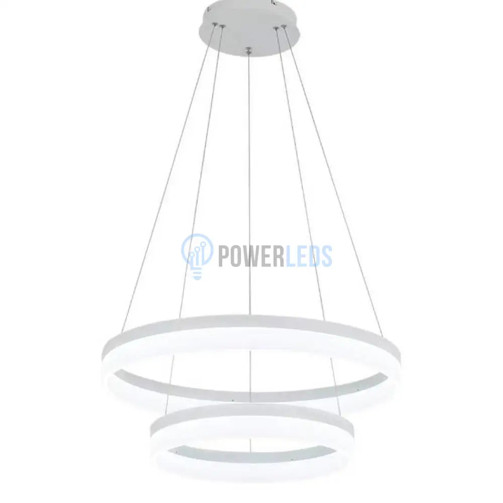 Lustra Led 126W Willy 2 Segmente Telecomanda Lighting Fixtures