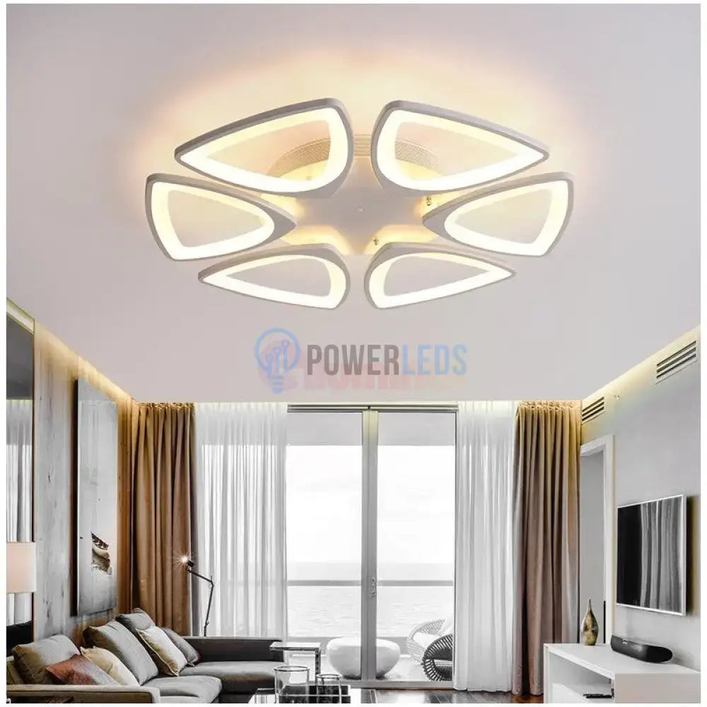Lustra Led 132W Space Telecomanda Echivalent 500W Ceiling Light