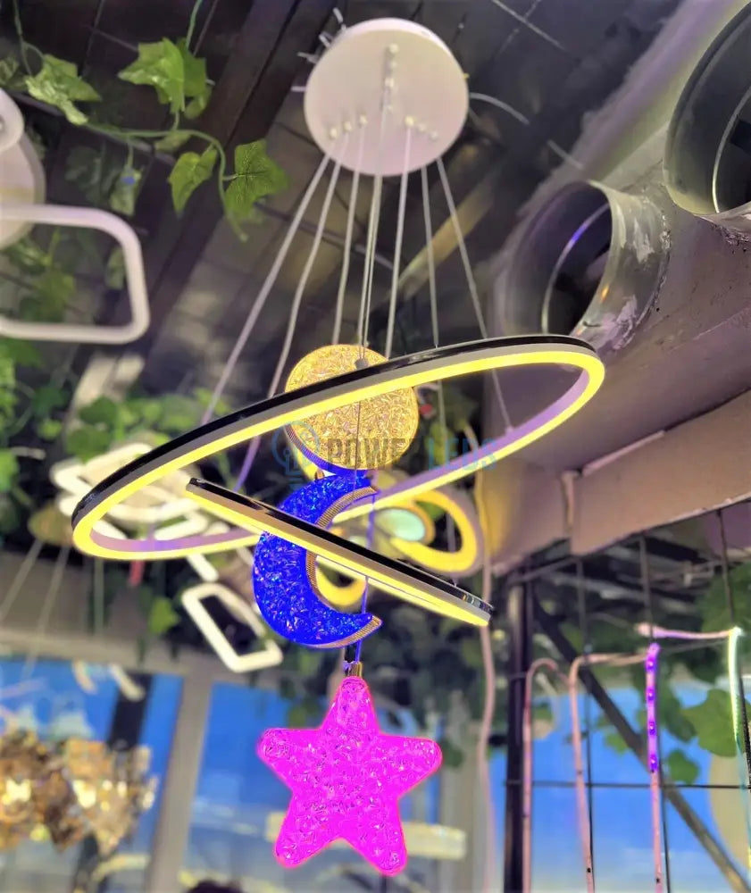 Lustra Led 154W Kids-World Rgb Telecomanda - Pl1501 Ceiling Light