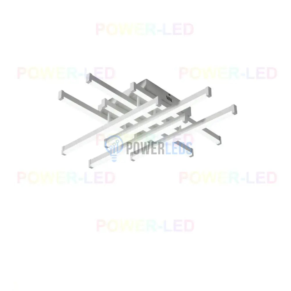 Lustra Led 160W 8 Lines Design Alba Telecomanda Lighting Fixtures