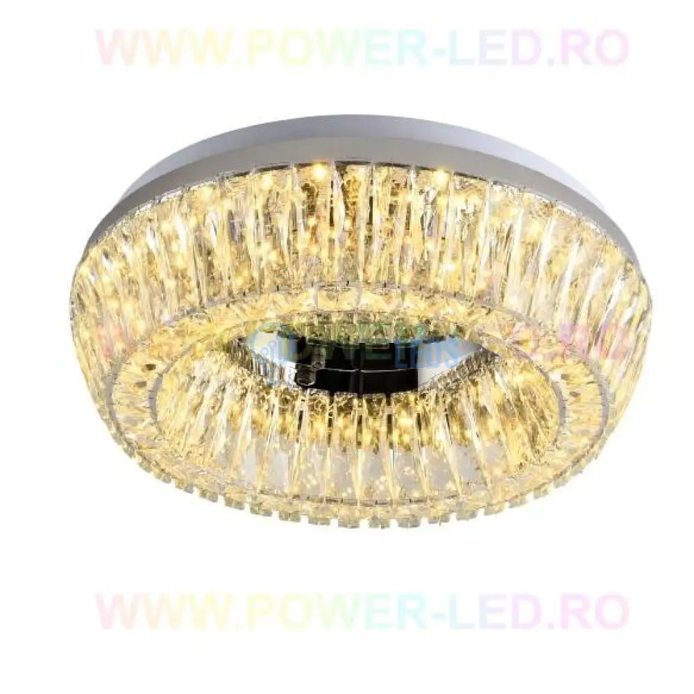 Lustra Led 200W Lora Maxi Cristal Telecomanda Lighting Fixtures