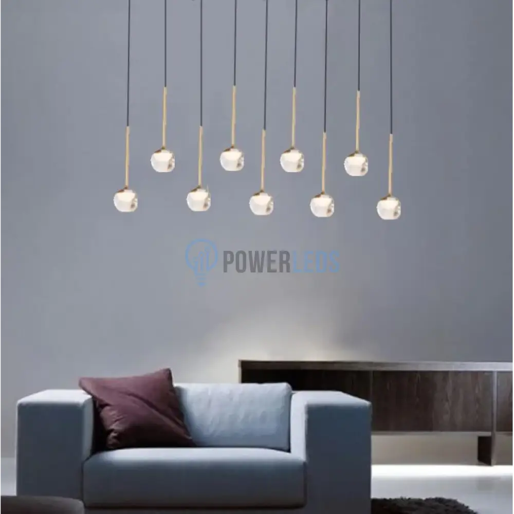 Lustra Led 36W Gold Luxury Pendant C85001-9 Lighting Fixtures