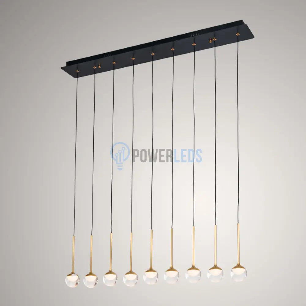 Lustra Led 36W Gold Luxury Pendant C85001-9 Lighting Fixtures