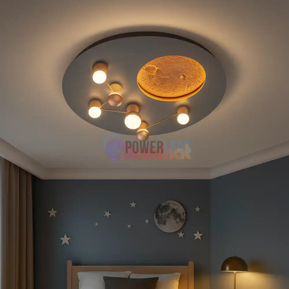 Lustra LED 42W Zodiac Chrome Premium 5100Lumeni powerleds.ro