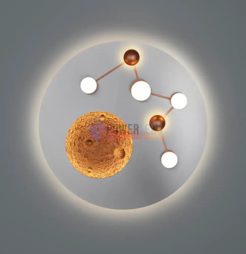 Lustra LED 42W Zodiac Chrome Premium 5100Lumeni powerleds.ro