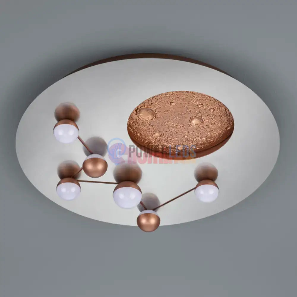 Lustra LED 42W Zodiac Chrome Premium 5100Lumeni powerleds.ro
