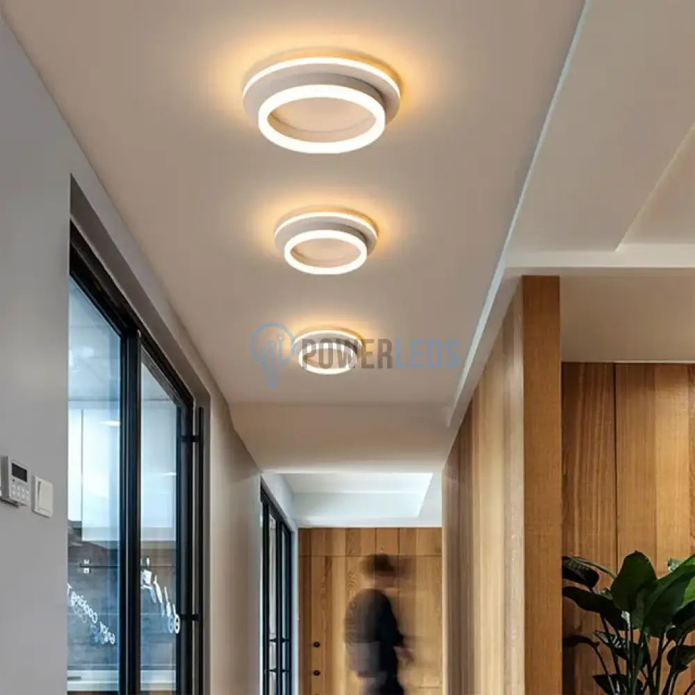 Lustra Led 50W Ring Alb Echivalent 200W Lighting Fixtures