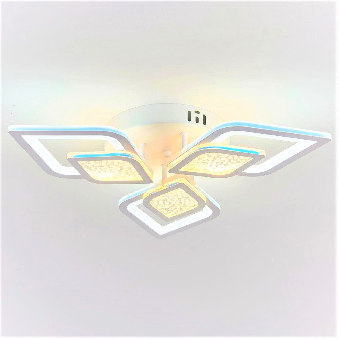 Lustra LED Mini ORTENSIA Telecomanda Echivalent 300W