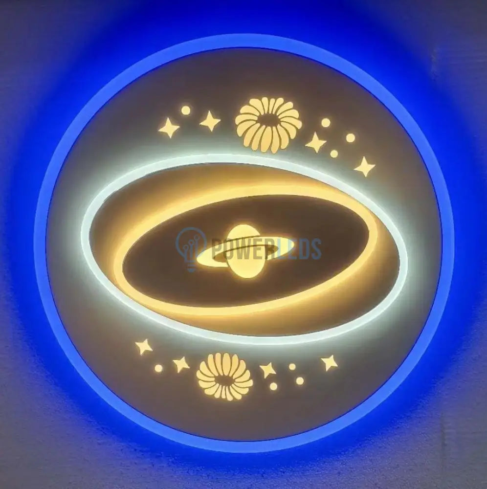 Lustra Led 60W Saturn Rgb 30Cm Echivalent 200W Lighting Fixtures