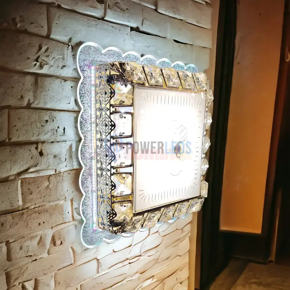 Lustra Led 64W Colorfull Glass Echivalent 300W Lighting Fixtures