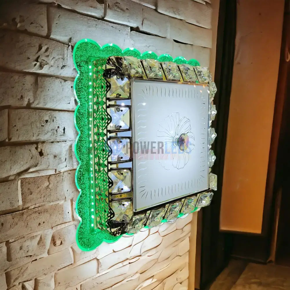 Lustra Led 64W Colorfull Glass Echivalent 300W Lighting Fixtures