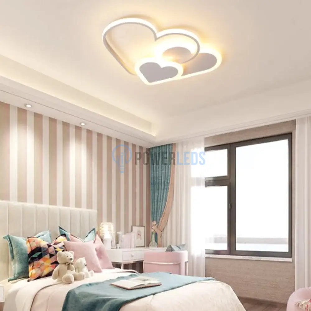 Lustra Led 76W Inimioara Telecomanda Echivalent 400W Lighting Fixtures