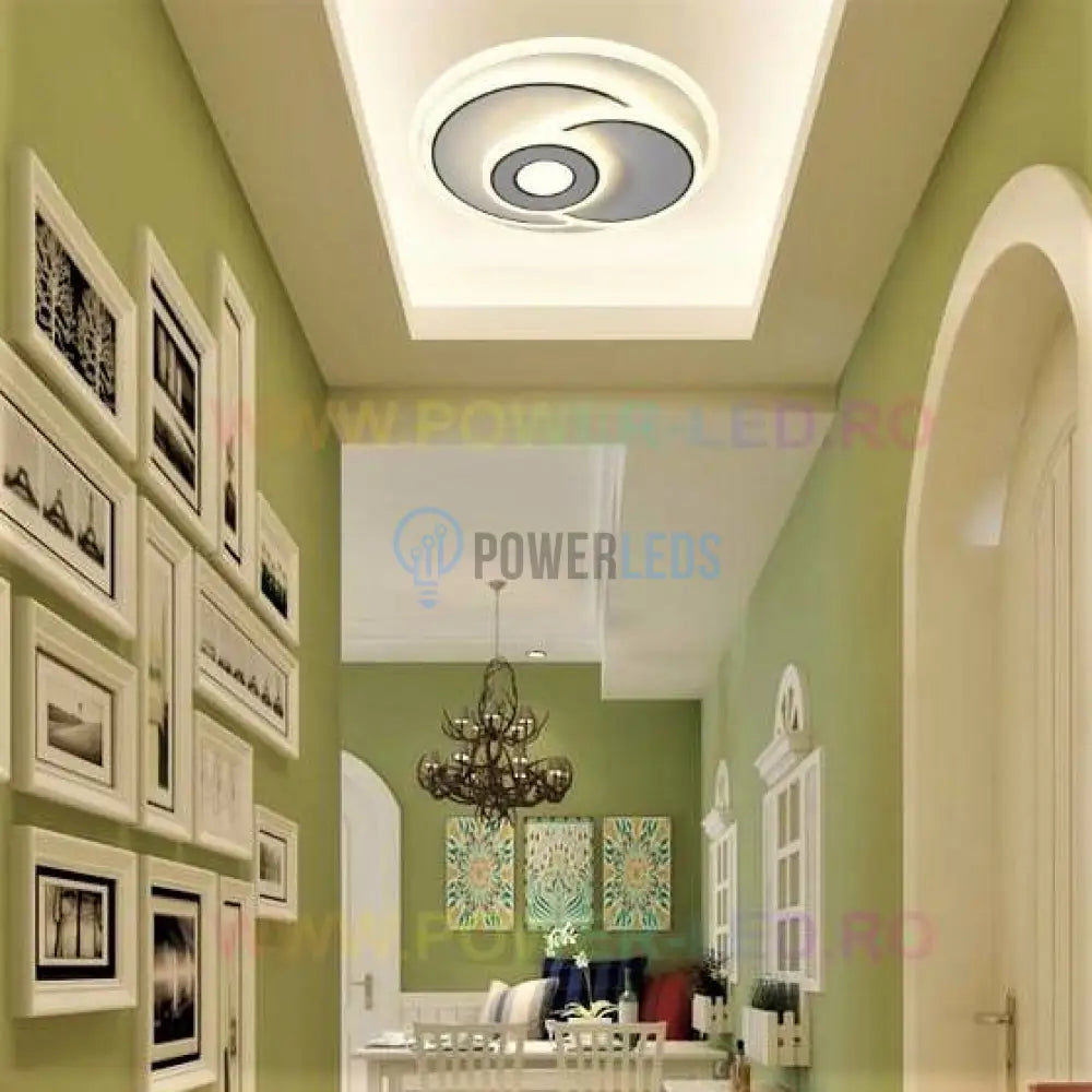 Lustra Led 76W Mini Lara Rotunda Echivalent 250W Lighting Fixtures