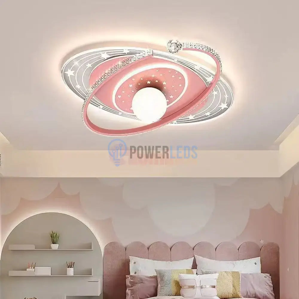 Lustra Led 76W Pinky Way Echivalent 300W Telecomanda Lighting Fixtures