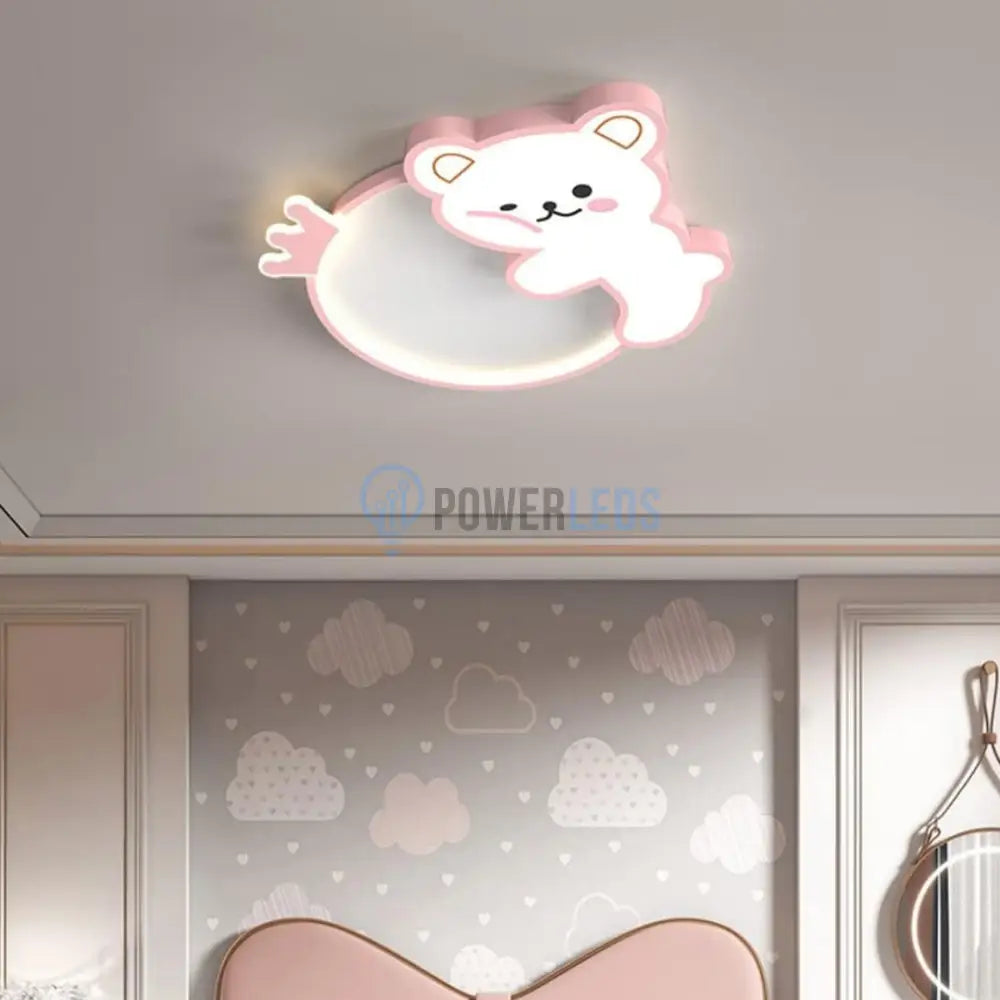 Lustra LED 96W Happy Bear cu Telecomanda Echivalent 400W