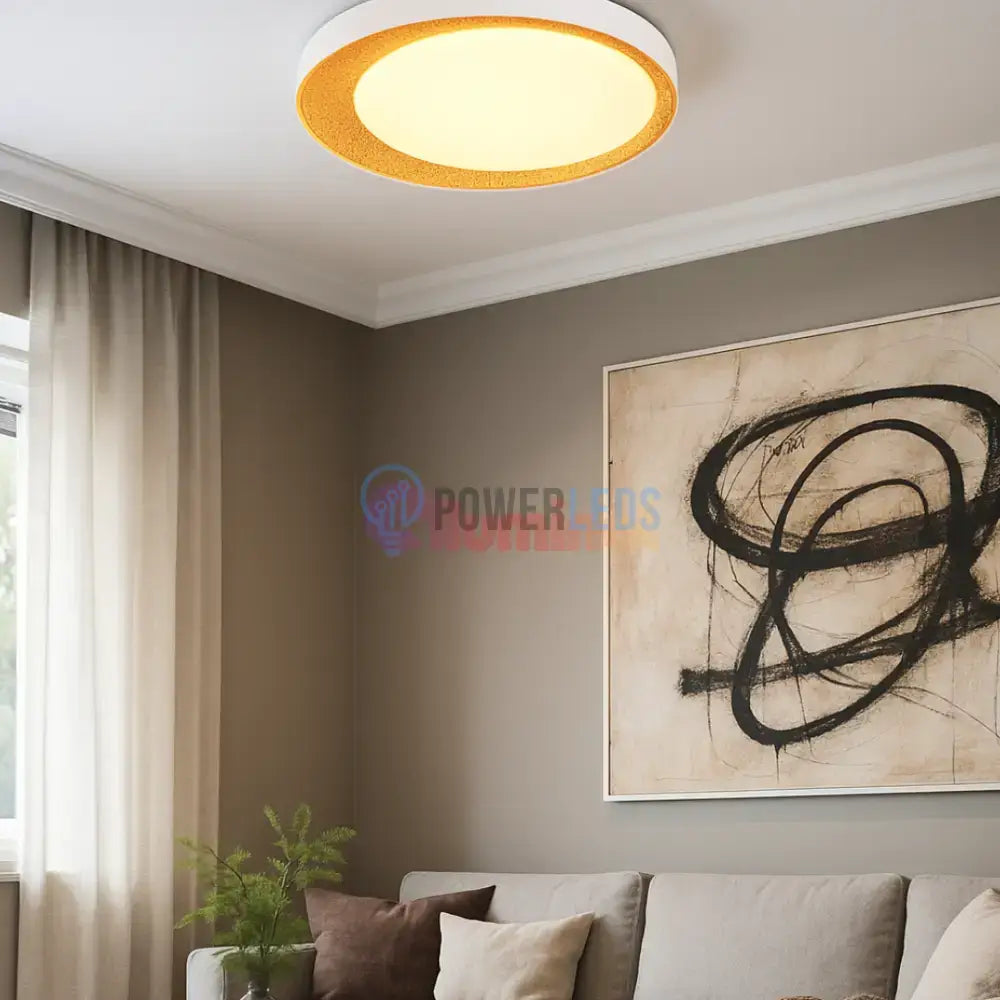 Lustra LED ALETA Gold powerleds.ro