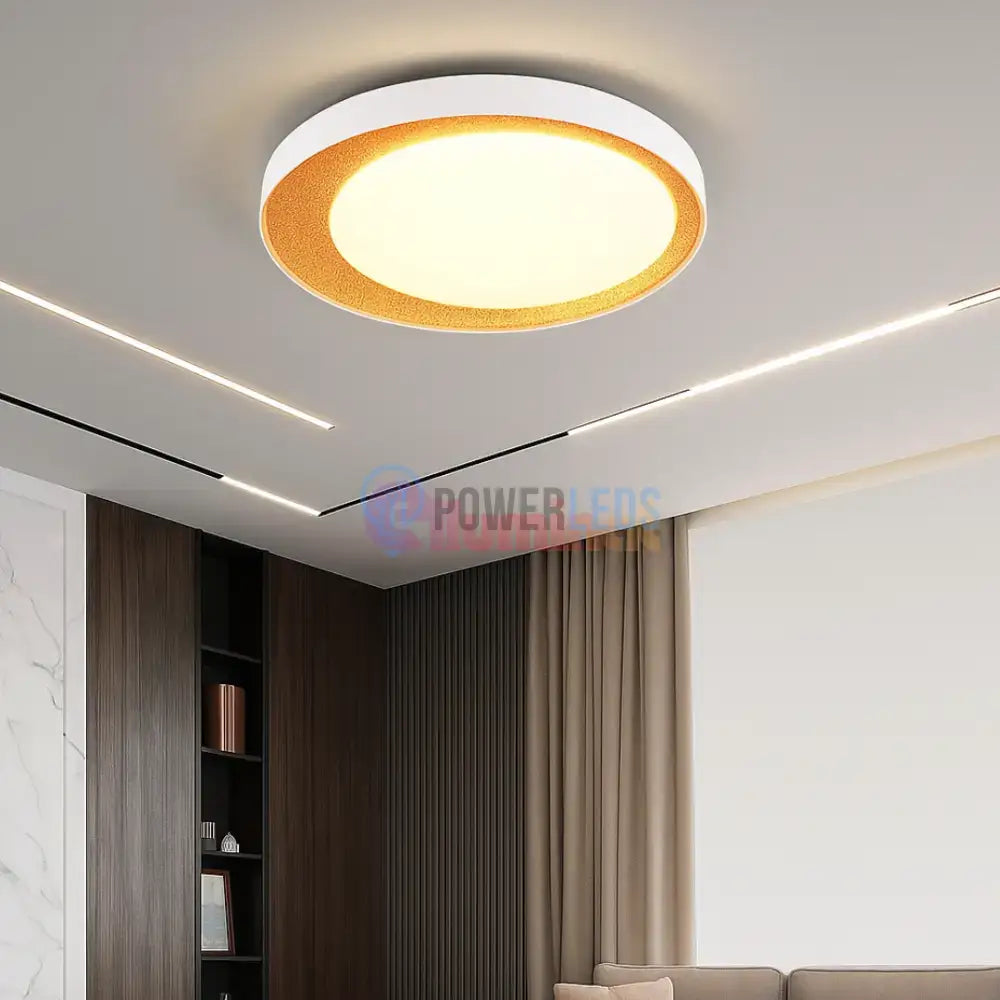 Lustra LED ALETA Gold powerleds.ro