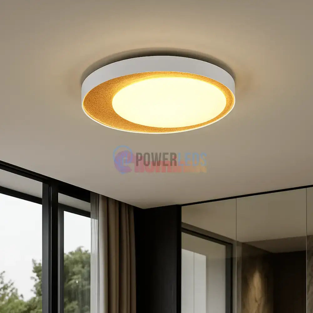 Lustra LED ALETA Gold powerleds.ro