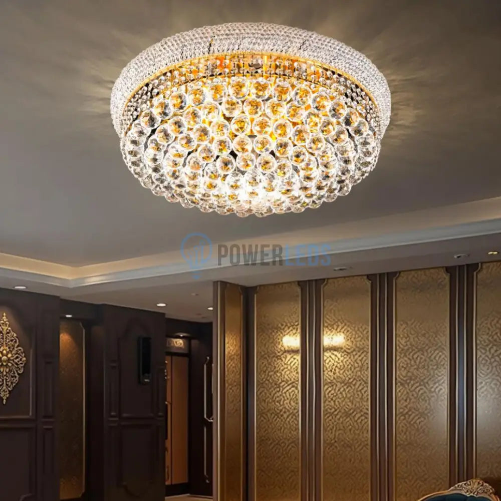 Lustra LED Aplicata Crystal Dome Royale Aurie Chandeliers