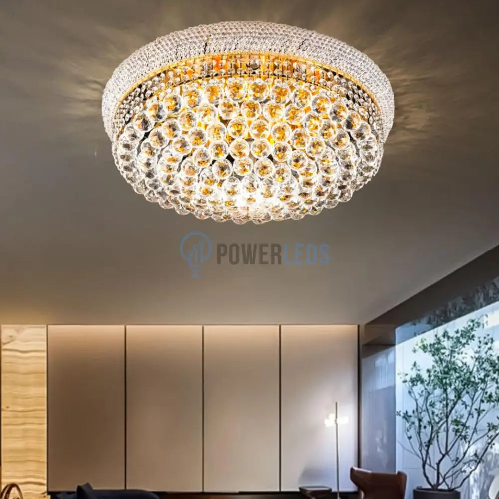 Lustra LED Aplicata Crystal Dome Royale Aurie Chandeliers