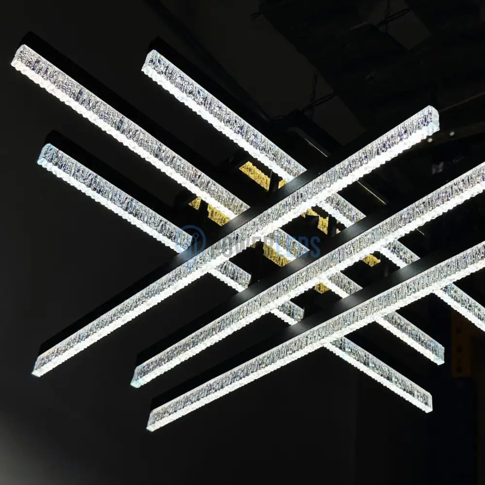 Lustra LED Cristal Aplicata Royalty Square Telecomanda Echivalent 800W (Copy) powerleds.ro