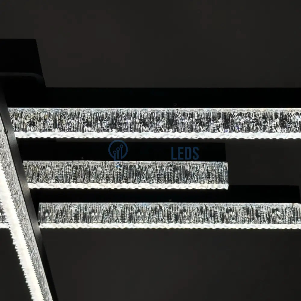 Lustra LED Cristal Aplicata Royalty Square Telecomanda Echivalent 800W (Copy) powerleds.ro
