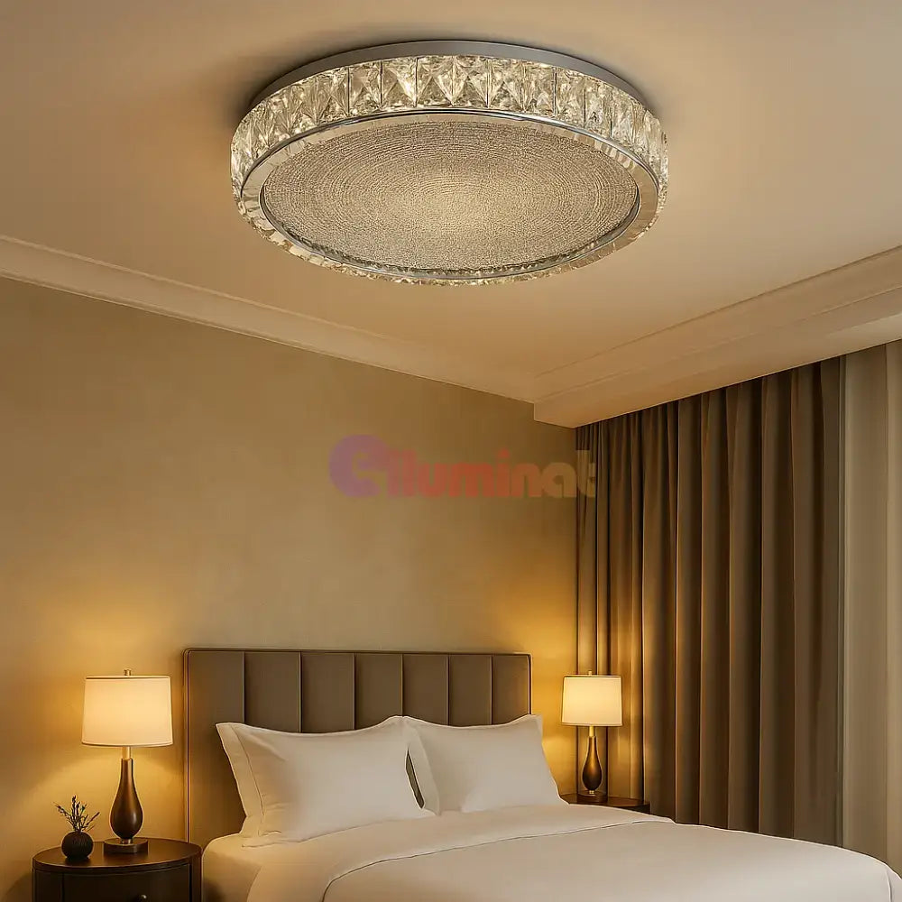 Lustra LED 144W LORA CRISTAL Telecomanda (Copy) powerleds.ro