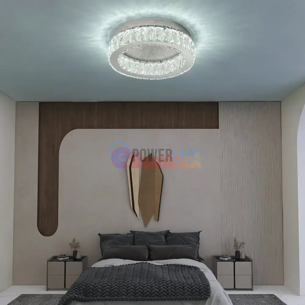 Lustra LED 144W LORA CRISTAL Telecomanda (Copy) powerleds.ro
