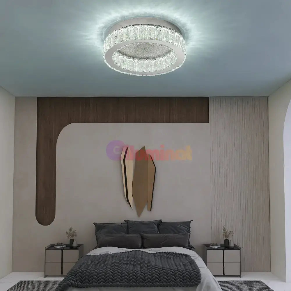 Lustra LED 144W LORA CRISTAL Telecomanda (Copy) powerleds.ro