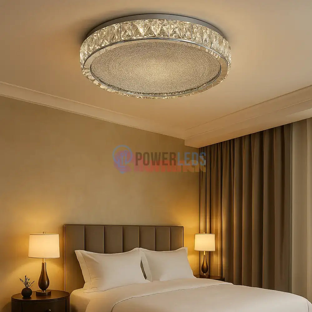Lustra LED 144W LORA CRISTAL Telecomanda (Copy) powerleds.ro