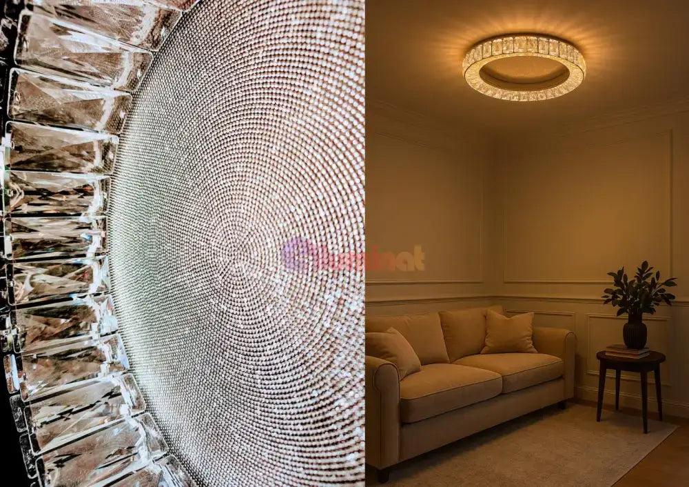 Lustra LED 144W LORA CRISTAL Telecomanda (Copy) powerleds.ro
