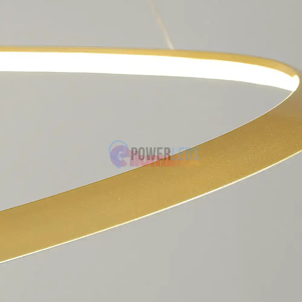 Lustra LED Aurie Suspendata 120W Lumea Telecomanda Echivalent 600W powerleds.ro