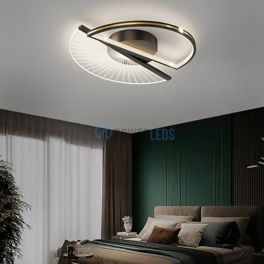 Lustra Led Charlotte 1 + 1 Circle Echivalent 300W Telecomanda Lighting Fixtures