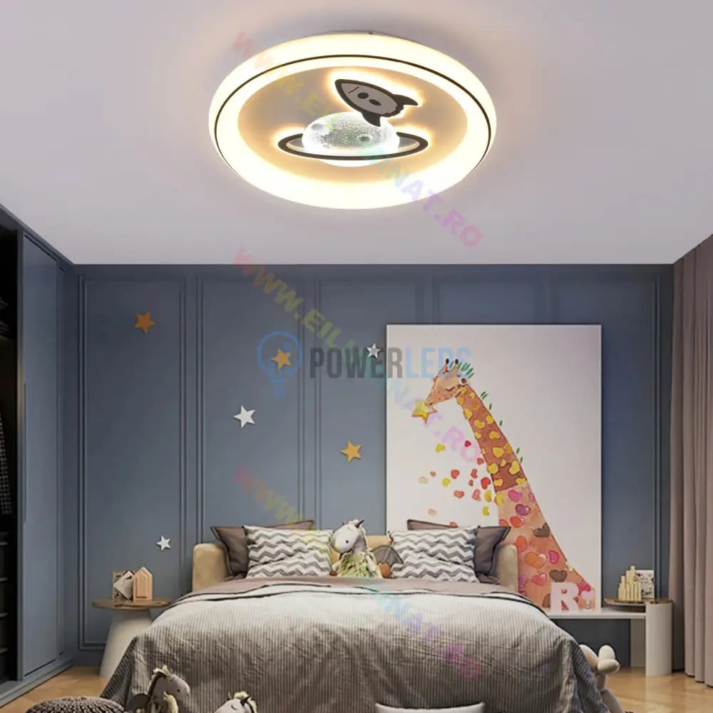 Lustra LED CLAVIA Echivalent 600W Telecomanda KIDS / 50CM / ALBA Lighting Fixtures