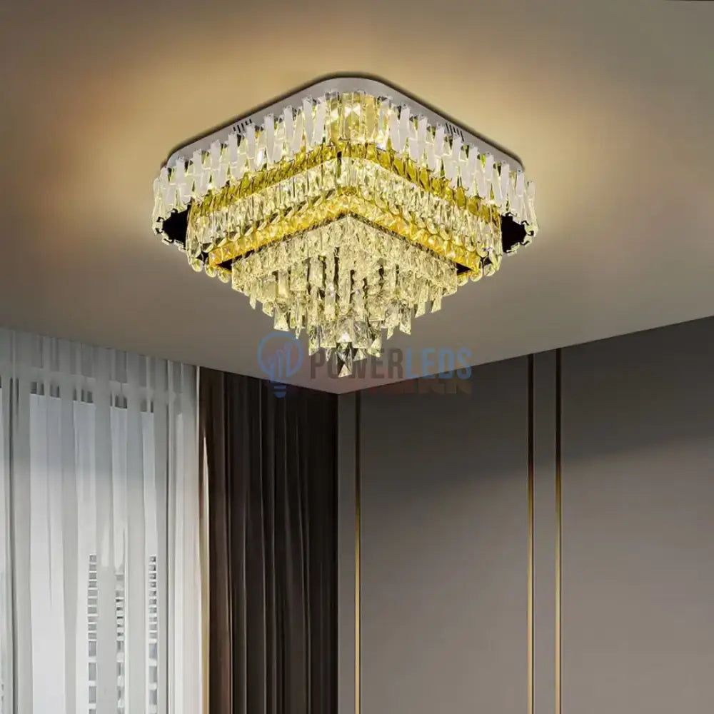 Lustra LED Aplicata Infinite Elegance Telecomanda Chandeliers