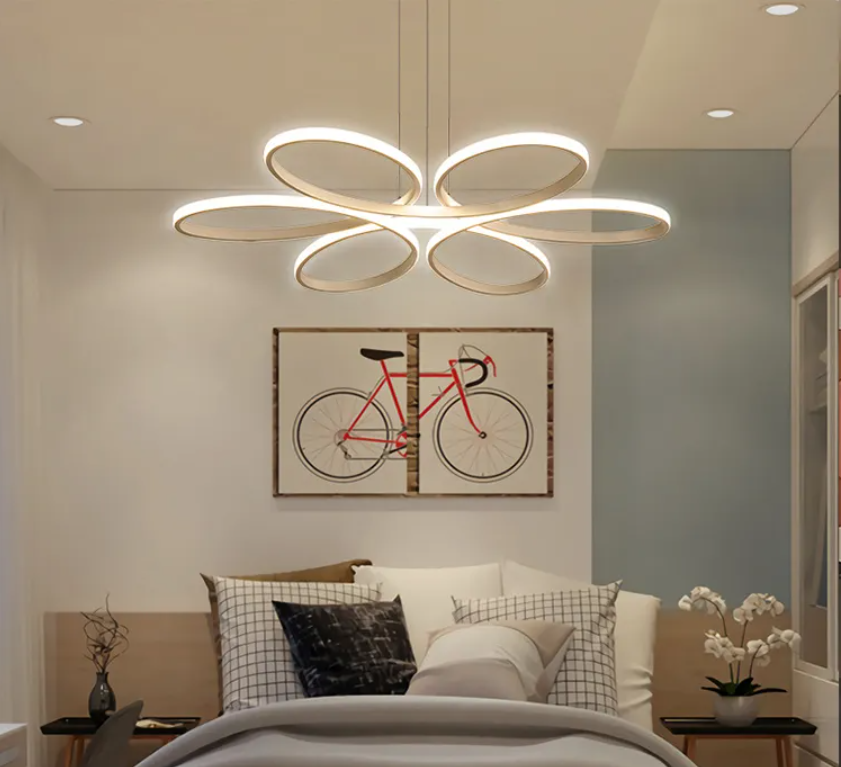 Lustra LED 144W DAISY Suspendata Echivalent 500W